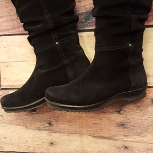 La Canadienne suede women winter boots